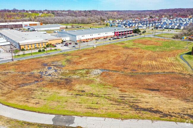 Aerial Photo - Fulton Yard Apartments