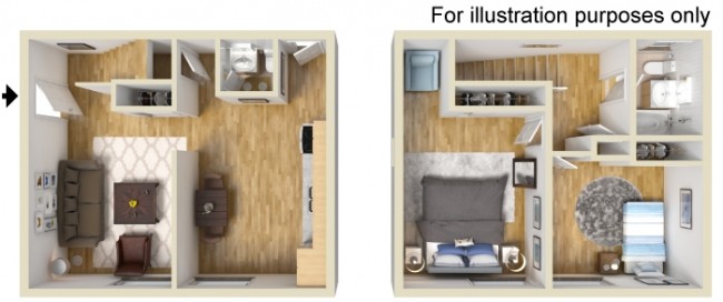 Floorplan - Coppermine Village