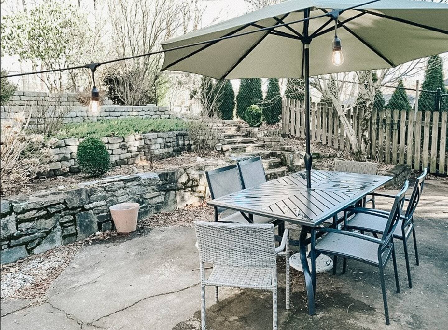 Back Patio - 260 Cherry Dr