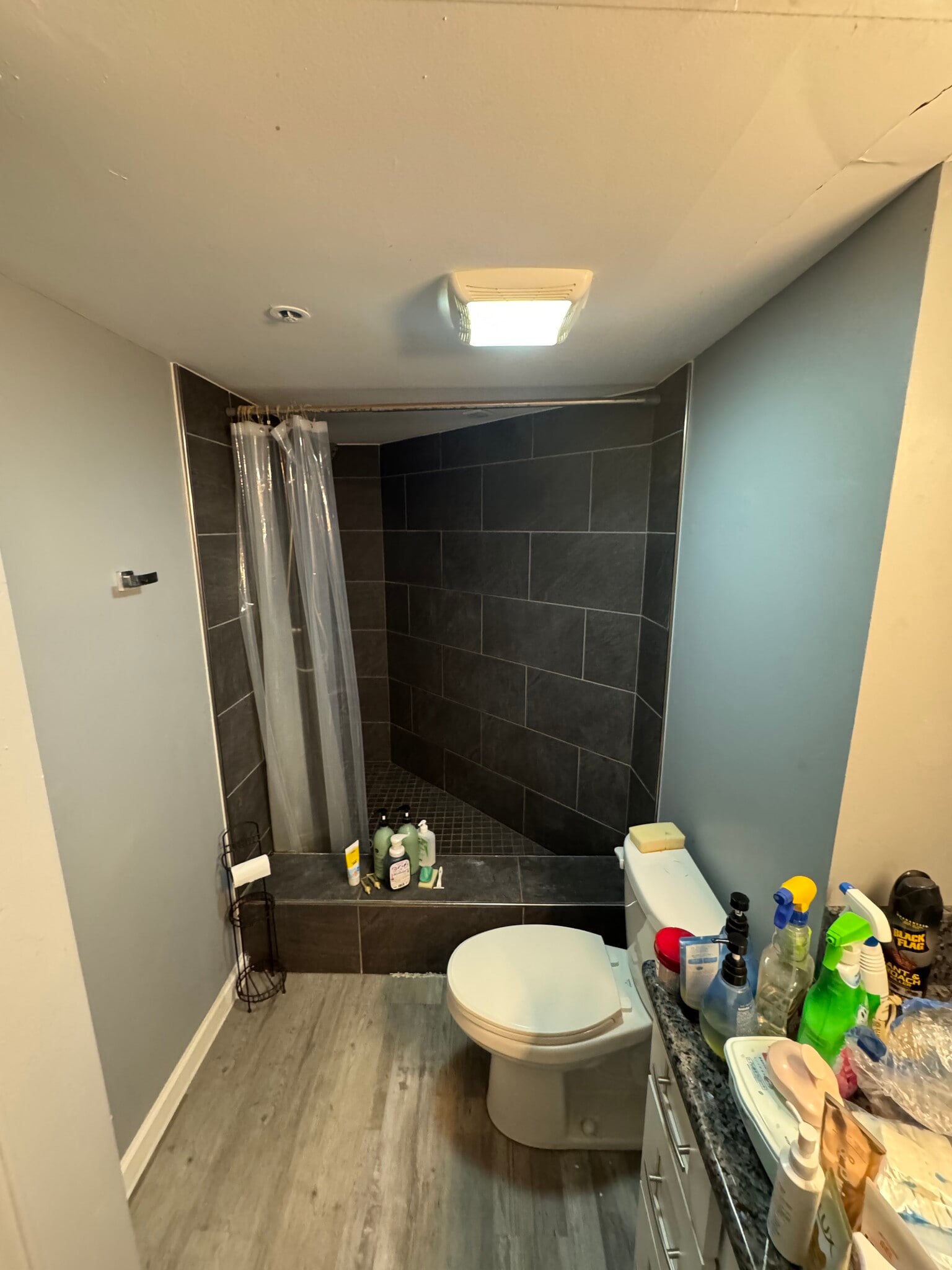 Upstairs shower - 1088 Bishop St