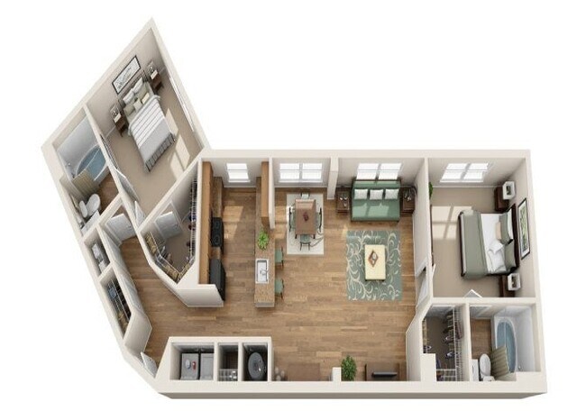 Floorplan - Summerfield At Morgan Metro Apartments