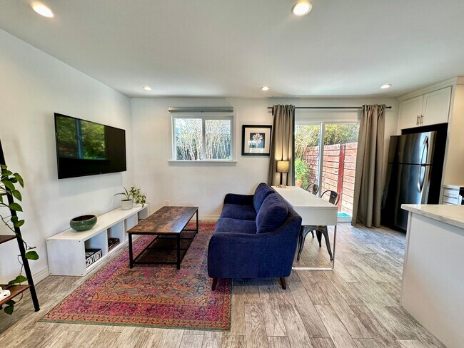 Living, dining, kitchen - 1743 S Orange Grove Ave