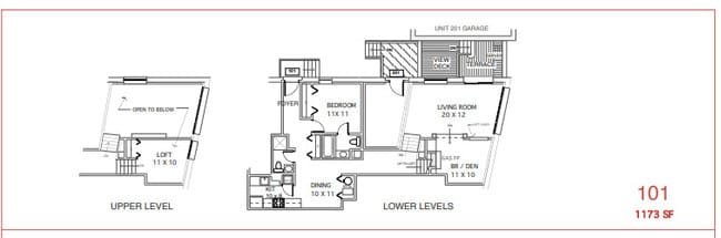 Floorplan - Manhattan Place Apartments