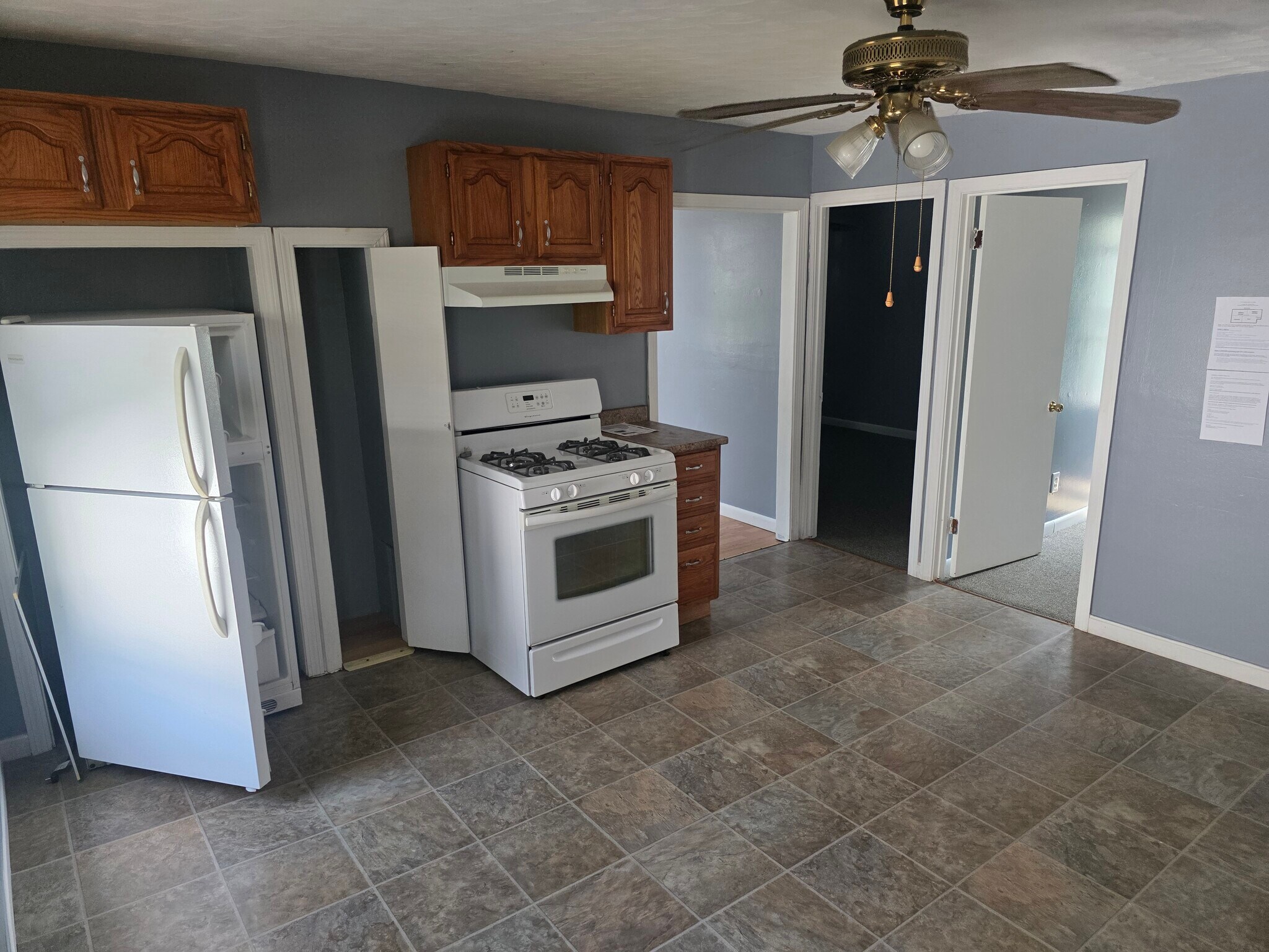 Unit 2 Kitchen - 63 Oak St