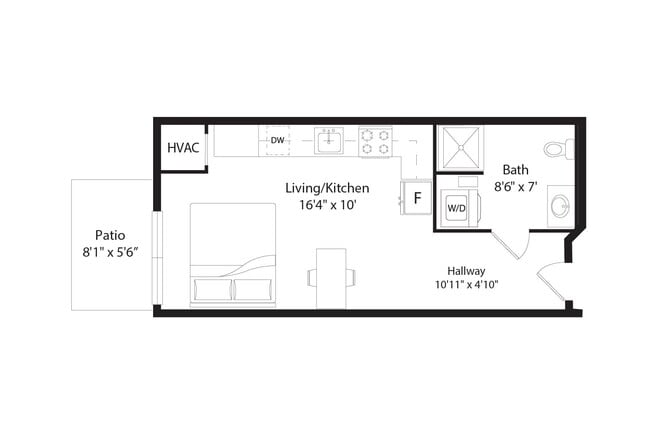 Floorplan - Quarry Ridge Apartments