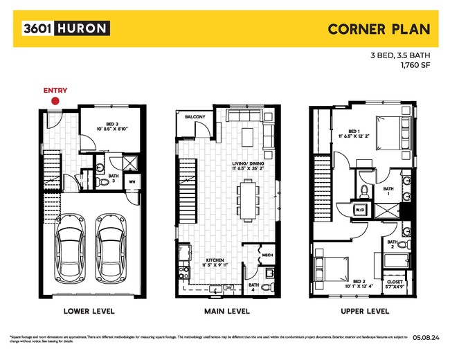 Floorplan - 3601 S Huron St