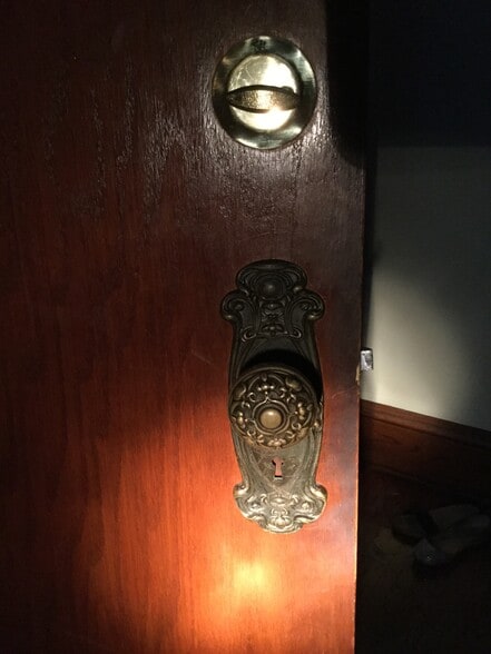 Unique solid doors - 816 Ashland Ave