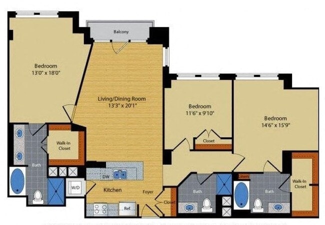 Floorplan - Halstead Tower by Windsor