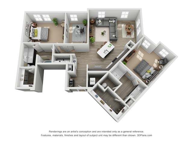 Floorplan - The Haven at Indigo Square