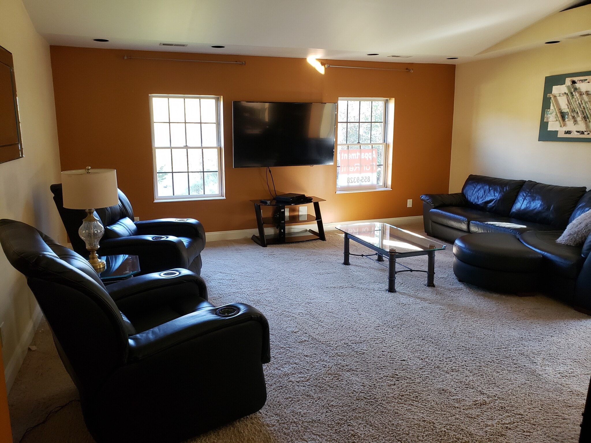 Living Room & Wall Mount 65" TV - 54 Veres Dr