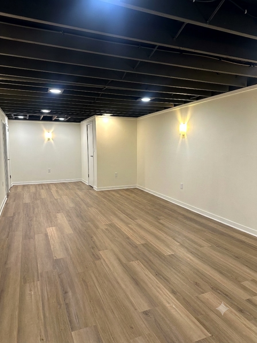 Lower Level Living Space - 5322 S Menard Dr