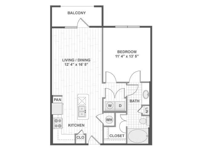 Floorplan - ALMA on Maple