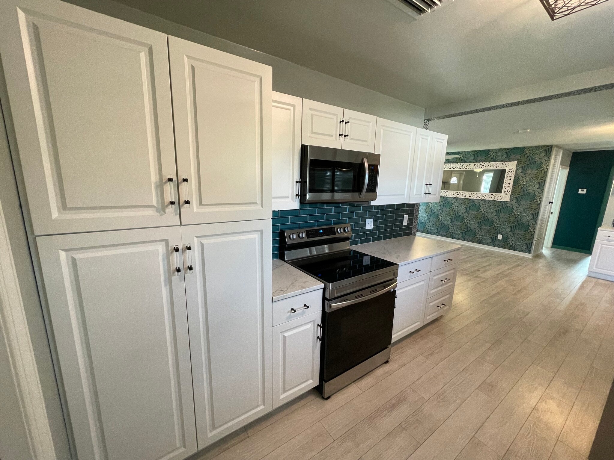 Kitchen with Stainless Steel Appliances - 21733 Edgewater Dr