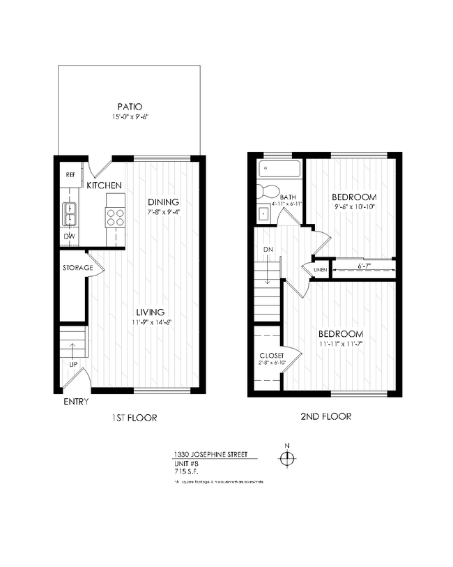 Floorplan - 1330 Josephine Street