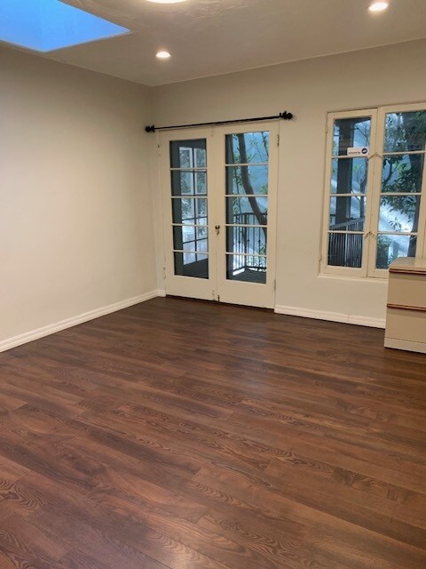Bedroom With Balcony - 251 N Almont Dr