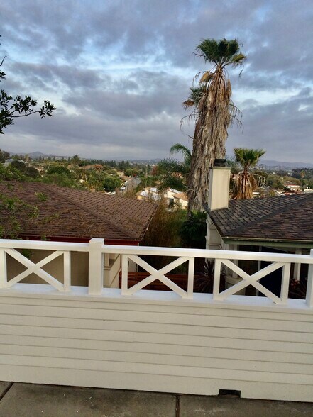 View from lower patio - 3177 A St