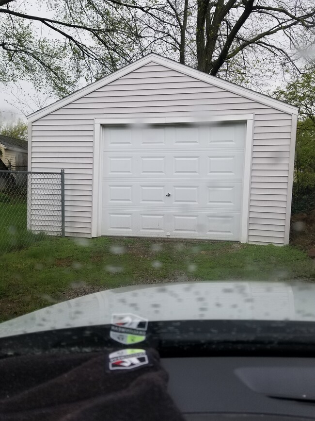 One car garage. - 2455 Albrecht Ave