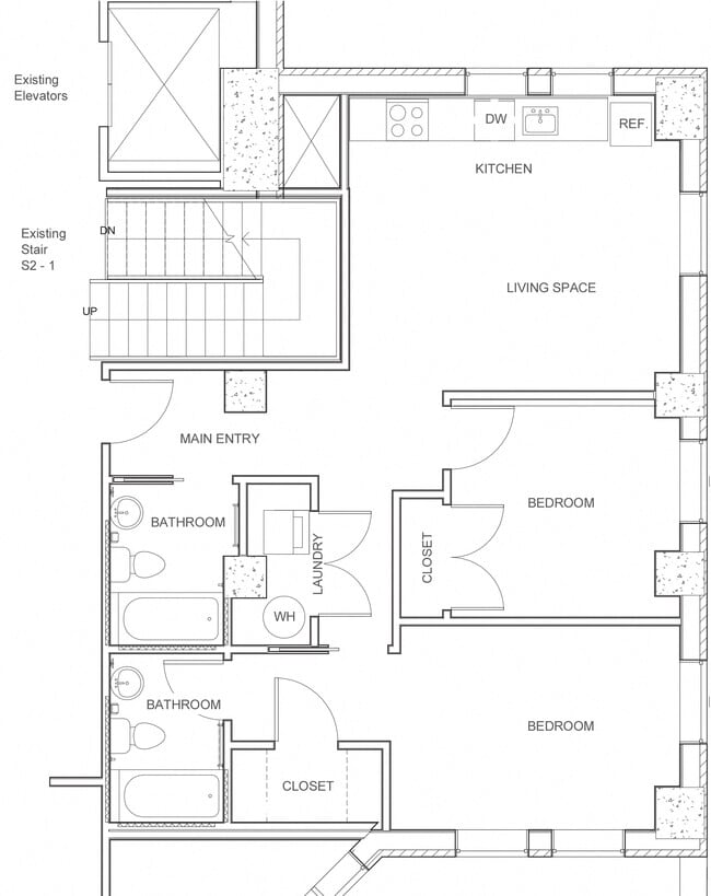 Floorplan - Studebaker Lofts
