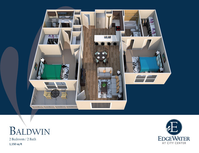 Floorplan - EdgeWater at City Center