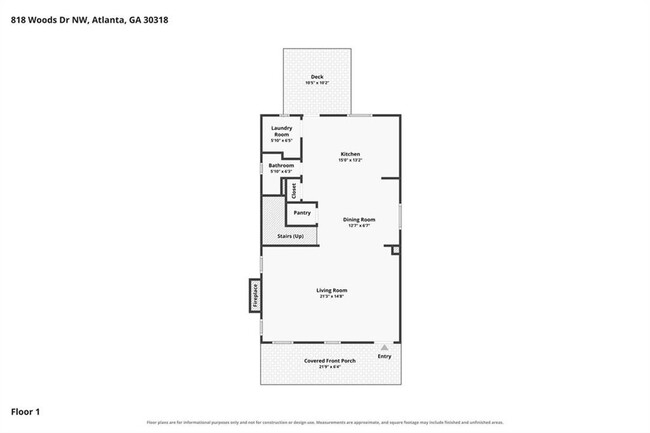 Building Photo - 818 Woods Dr NW