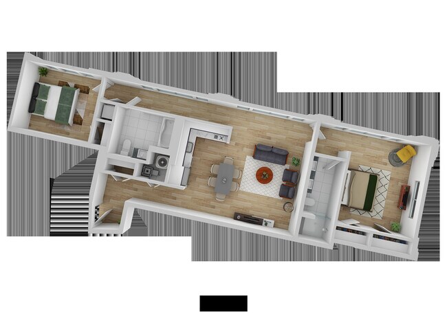 Two Bedroom - 240/440 - The Red Bank Standard