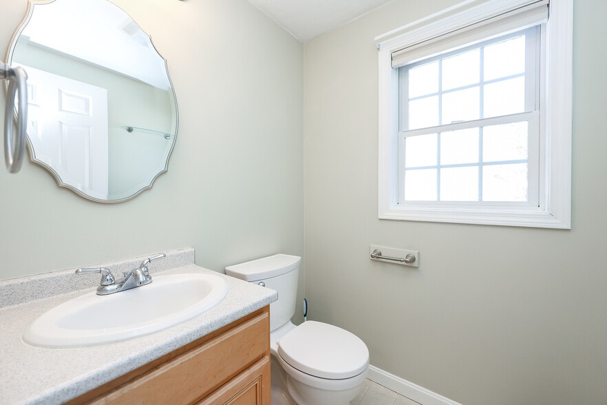 1st floor half bath - 13 Pullard Rd