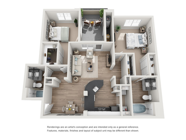 Floorplan - The Grove Apartments