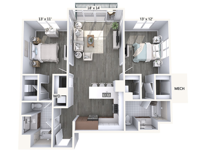 Floorplan - Avalon Towers on the Peninsula