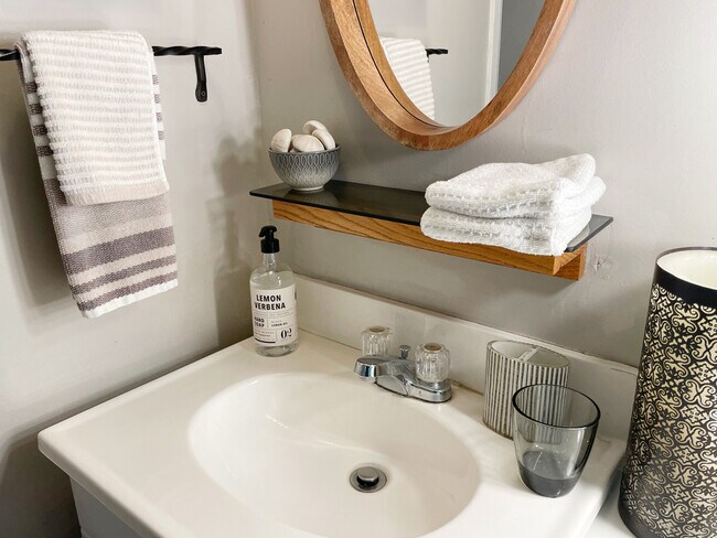 Bathroom sink - 607 Buena Loma St