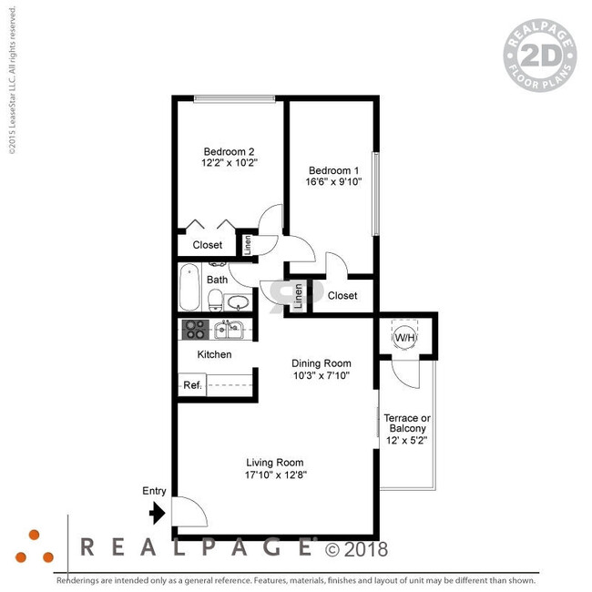 Floorplan - Berkshire and Barter Court Apartments