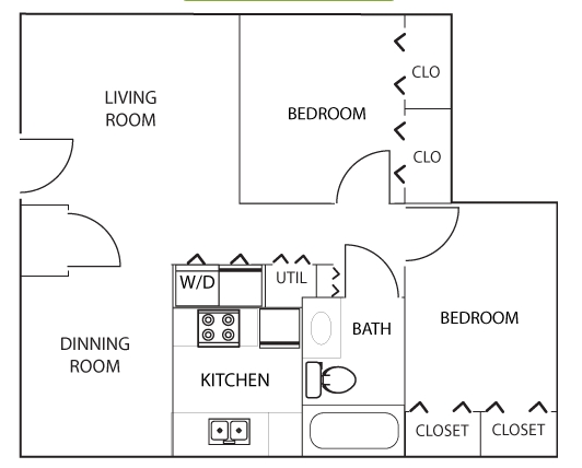 2BR/1BA - Willow Glen