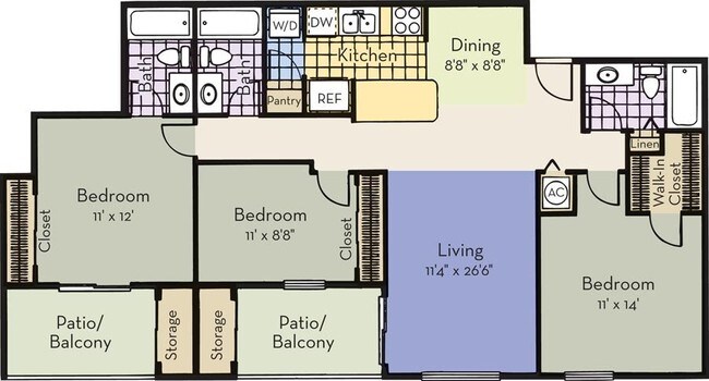Floorplan - Laurel Oaks