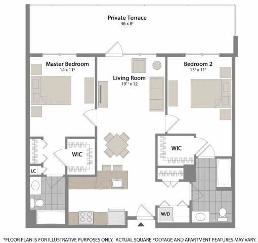 Floorplan - Warren at York by Windsor