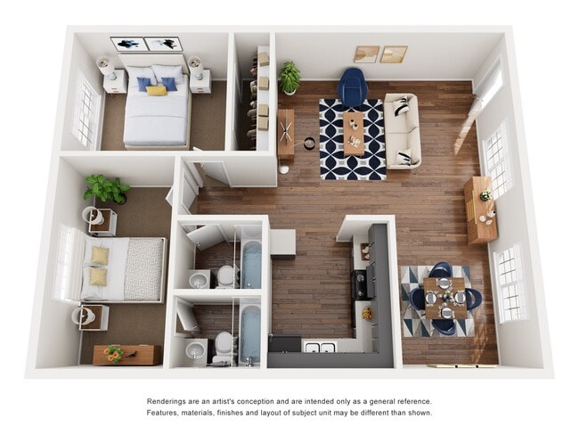 Floorplan - Arrow Apartments