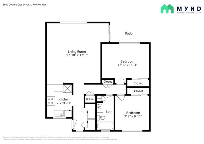 Building Photo - 6500 Country Club Dr Apt 1