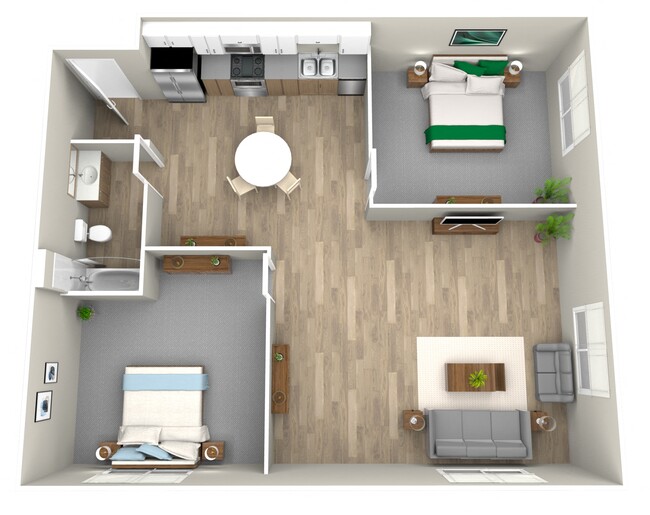 Floorplan - Jefferson Yards Apartments