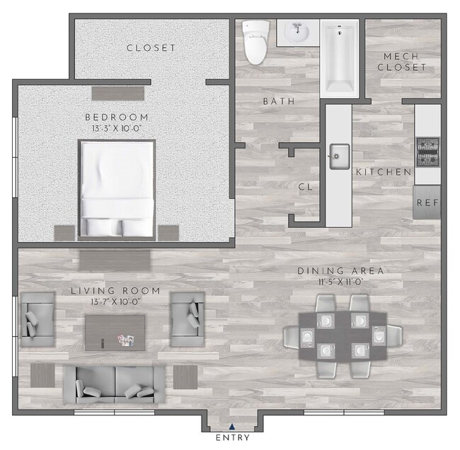 Floorplan - Bunt Commons I: 55+ Senior Living Community