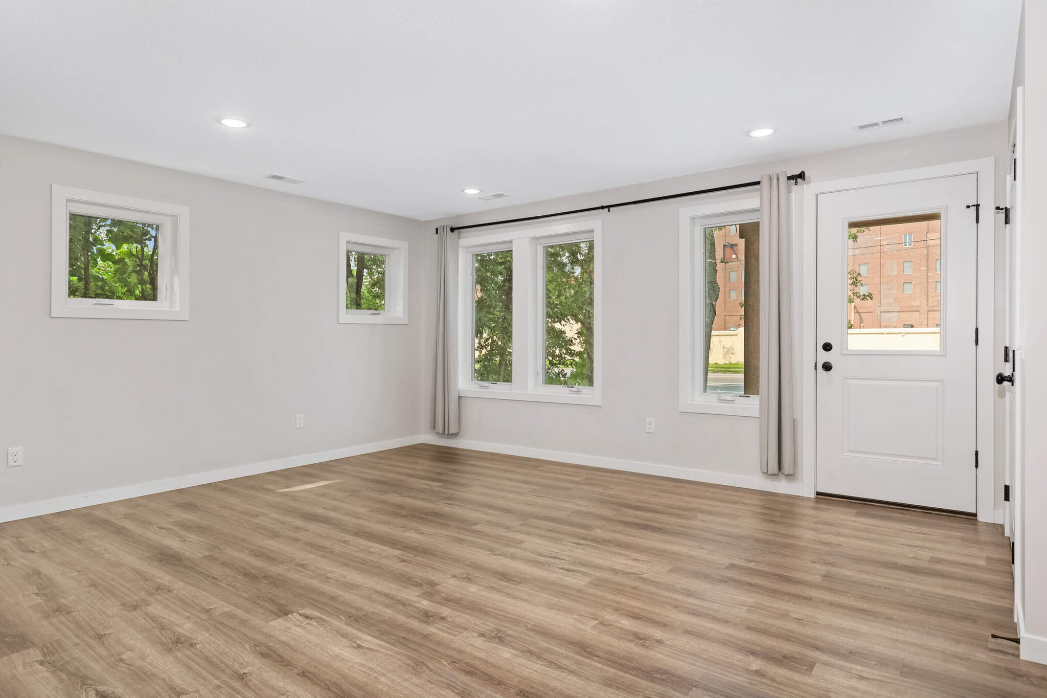 View of the living room from the kitchen - 2927 Marshall St NE