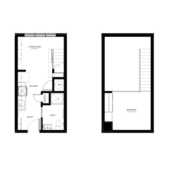 M Loft Layout - Lancaster Lofts