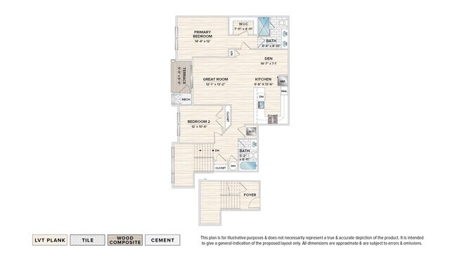 Floorplan - Monte View at Pohatcong