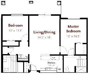 Floorplan - Glenmont Abbey Village Active Adult Living