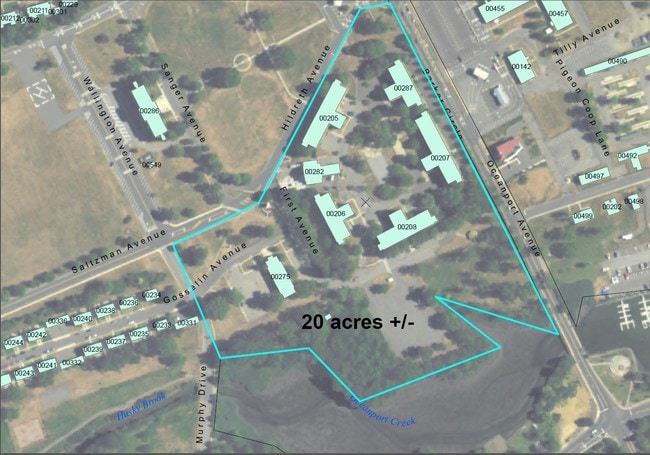 Aerial Photo - Barker Circle - Building 287