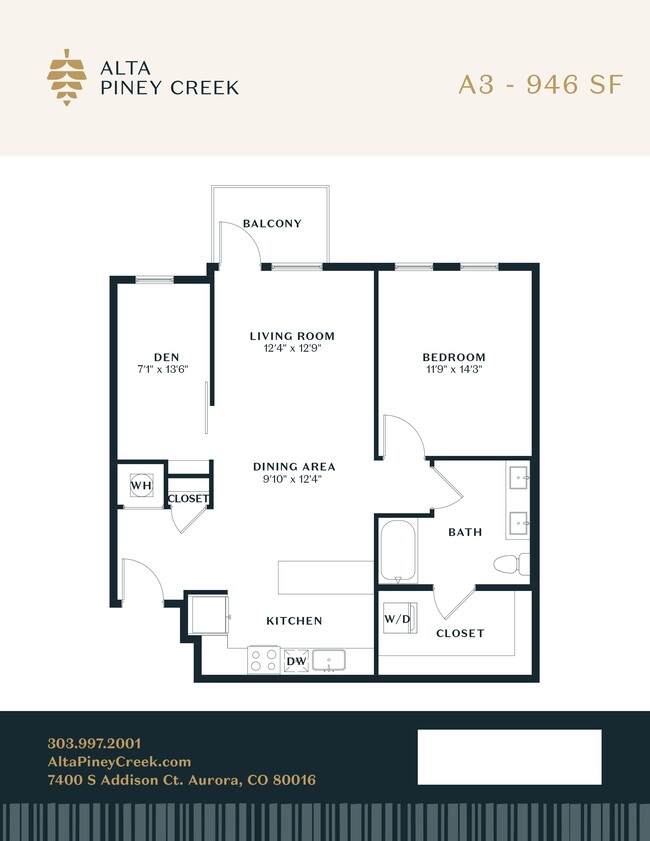 Floorplan - Alta Piney Creek