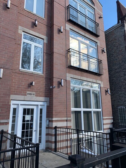 front facade south bldg - 2327 S Sawyer Ave