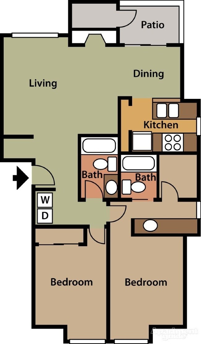 Floorplan - The Village at Seeley Lake