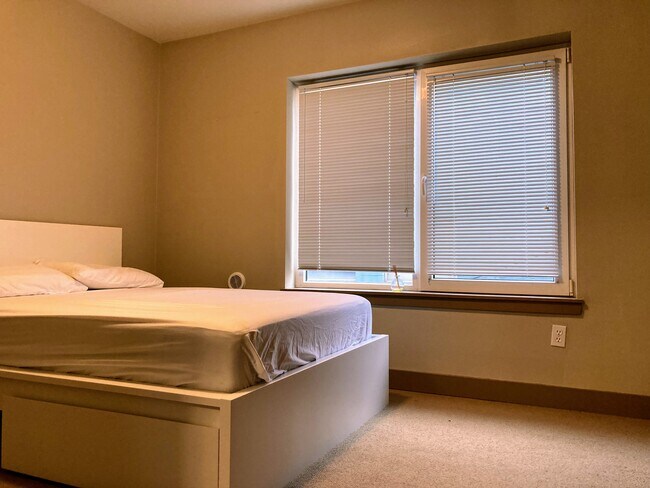 The bedroom can fit a king size bed - 2440 Western Ave