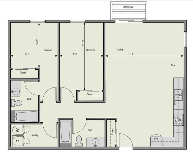 Floorplan - The Calypso at Samish Hill