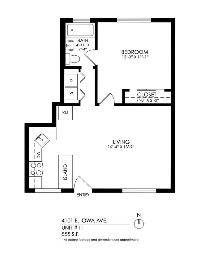 Floorplan - 4101 E Iowa
