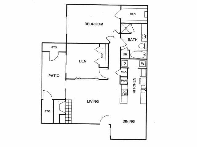 2BR/1BA - West Oaks Landing