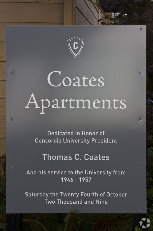 Building Photo - Coates Apartments
